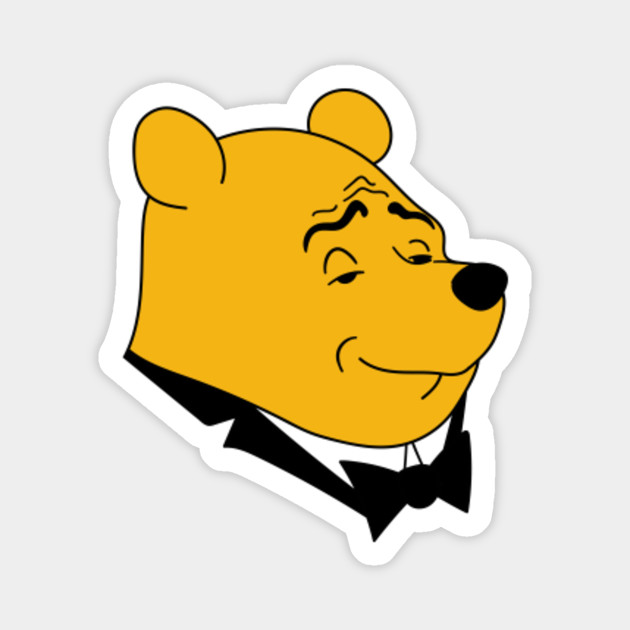 Winnie The Pooh Meme Winnie The Pooh Magnet Teepublic