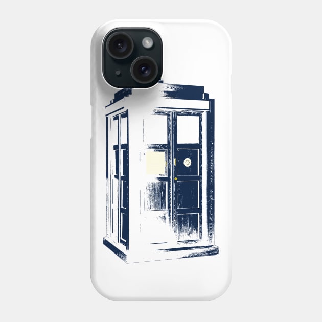 Tardis Phone Case by DavoliShop