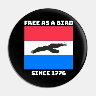 Free as a Bird Pin