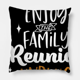 Family Reunion Unplug Pillow