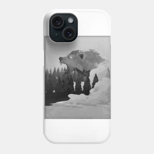 Snarl BW Phone Case