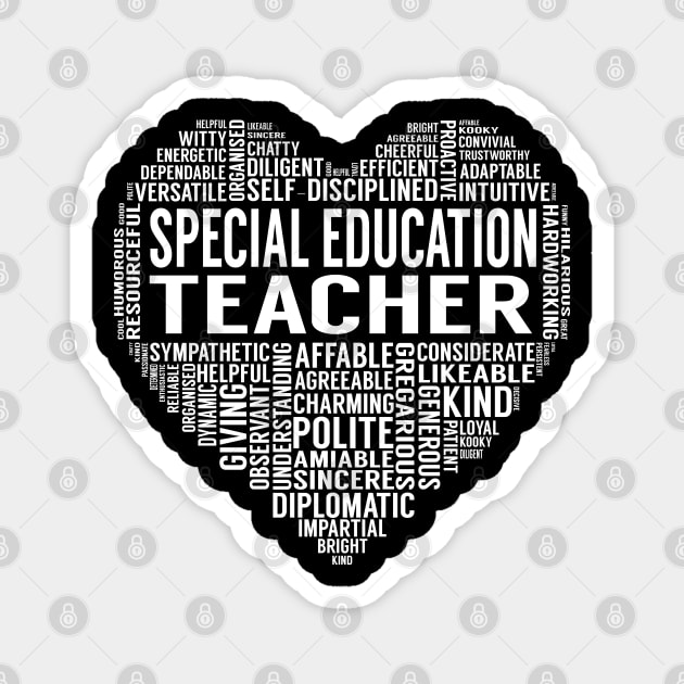 Special Education Teacher Heart Magnet by LotusTee