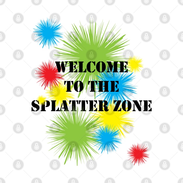 Welcome To The Splatter Zone: Paintball by Maries Papier Bleu