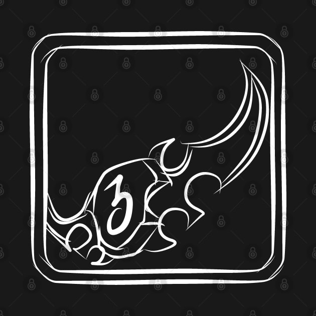 Demonhunter Class Icon (White) by DeLyss-Iouz