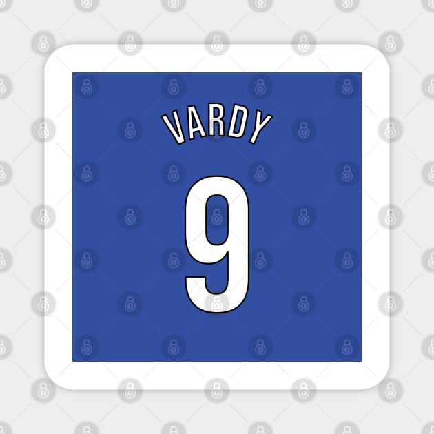 Vardy 9 Home Kit - 22/23 Season Magnet by GotchaFace