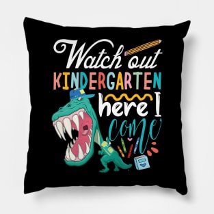 Watch out kindergarten Here I come.. Pre k graduation gift idea Pillow