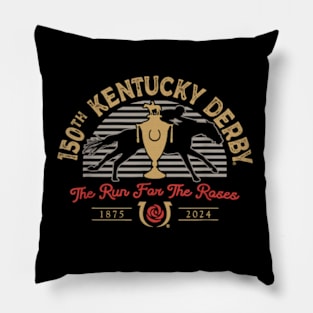 Officially Licensed Kentucky Derby 150th 2024 Run Pillow