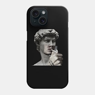 Roman smoking art Phone Case