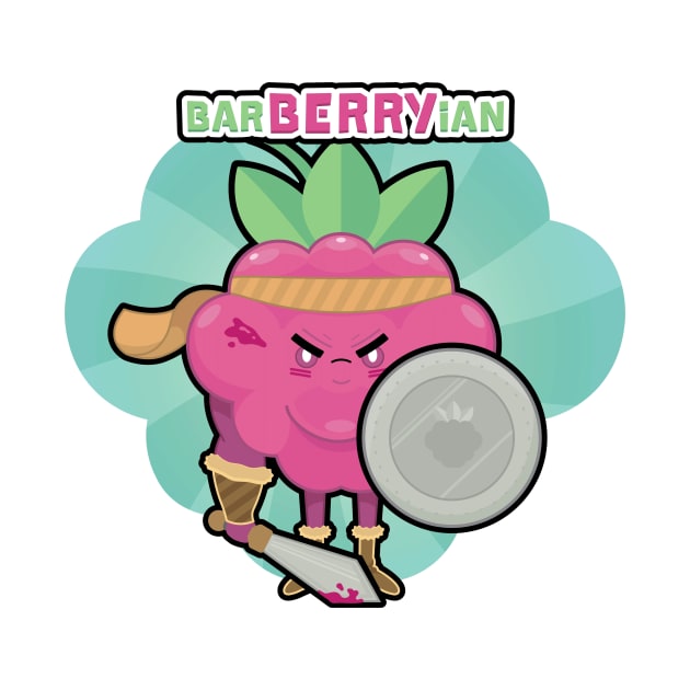 barBERRYian by Sam Potter Design