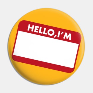 HELLO, I'M Pin