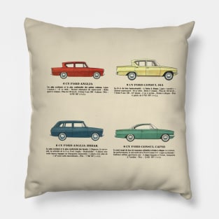 FORD ANGLIA - CONSUL - CAPRI - brochure Pillow