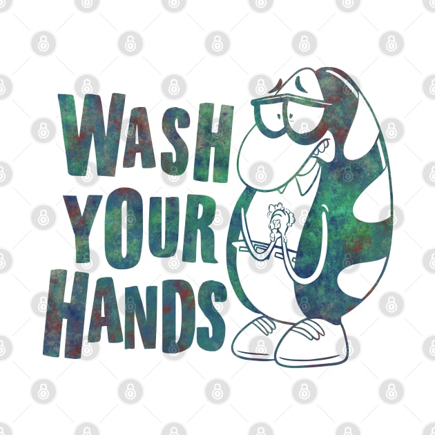 Wash Your Hands (Color) by InsomniackDesigns