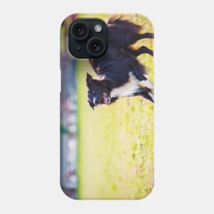playing Collie Phone Case
