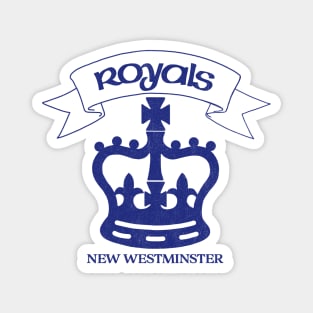 Defunct New Westminster Royals Hockey 1945 Magnet