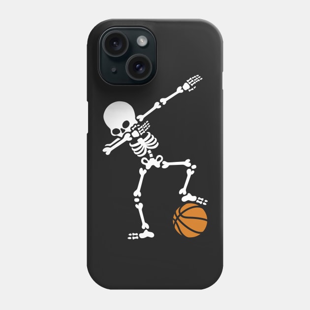 Dab dabbing skeleton football basketball Phone Case by LaundryFactory