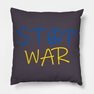 Stand with Ukraine Pillow