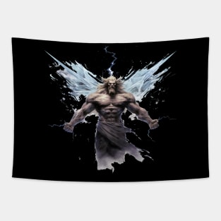 Greek God Zeus Tapestry