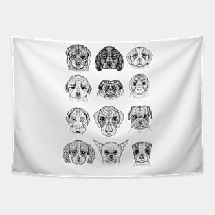 Dogs Tapestry