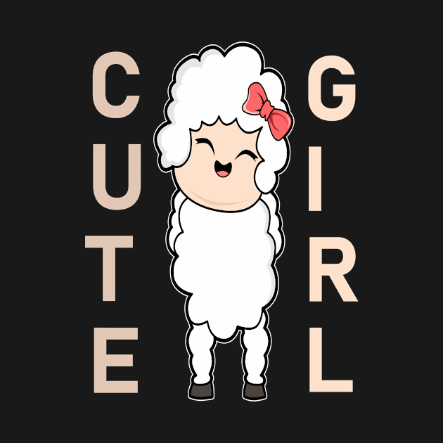 Sheep Girl Woman by Imutobi