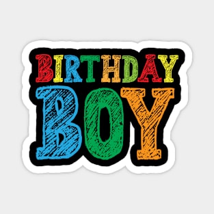 Birthday Boy - Happy Birthday - 3 Magnet