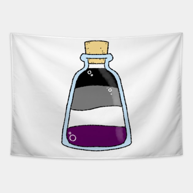 Ace Potion Tapestry by the-bone-weaver 