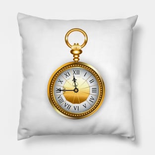 Steampunk pocket watch Pillow