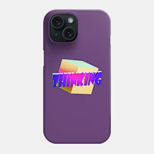 Thinking Outside the Box Pun Colorful 3 Phone Case