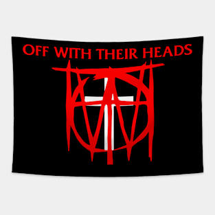 Off With Their Heads Tapestry