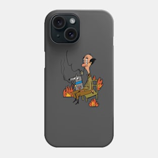 Burning man Phone Case