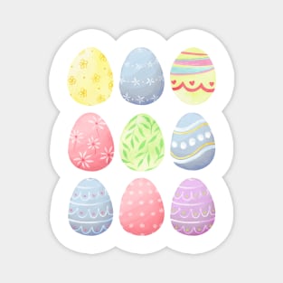 Easter Eggs Magnet