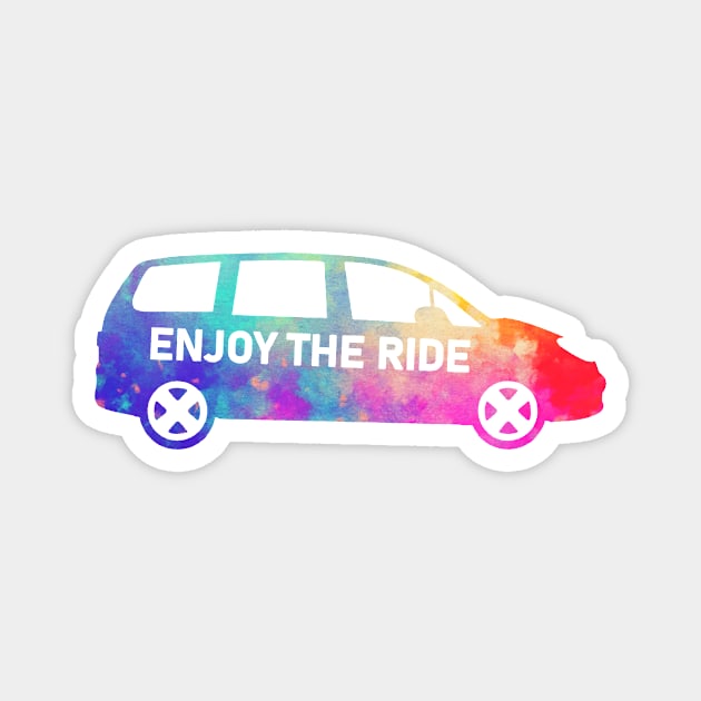 Enjoy the Ride - Van Life Magnet by AbundanceSeed