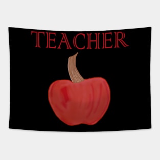 Teacher's Apple Tapestry