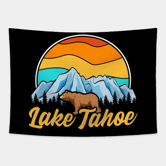 Lake Tahoe Tapestry by TeddyTees