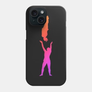 An acrobatic women’s pair Phone Case