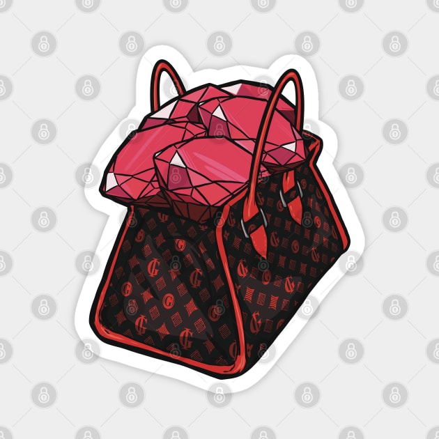 My Bag Magnet by superdoop