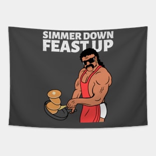 Simmer Down Feast Up Tapestry