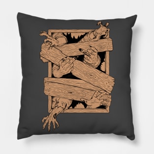 ZOMBIE RESENTMENT DARK Pillow