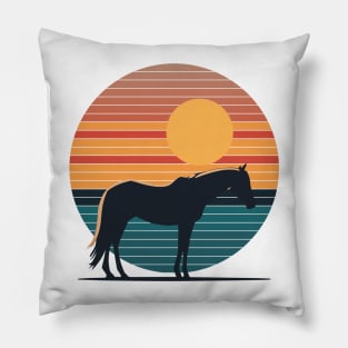 Sun horse Pillow