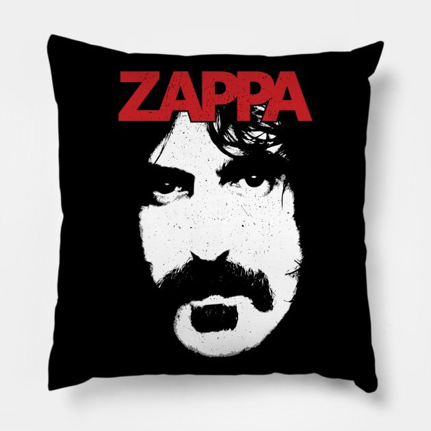 zappa Pillow by VizRad