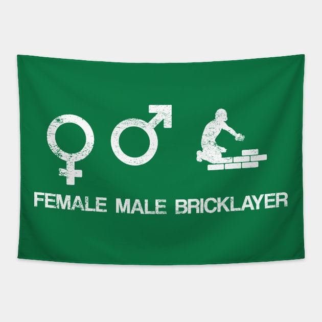 Women Men Bricklayer funny gift idea Tapestry by POS