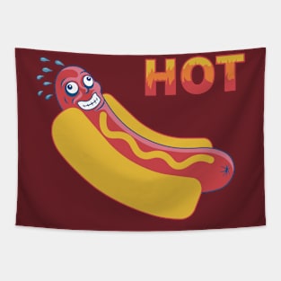 Hot Hot Dog! Tapestry