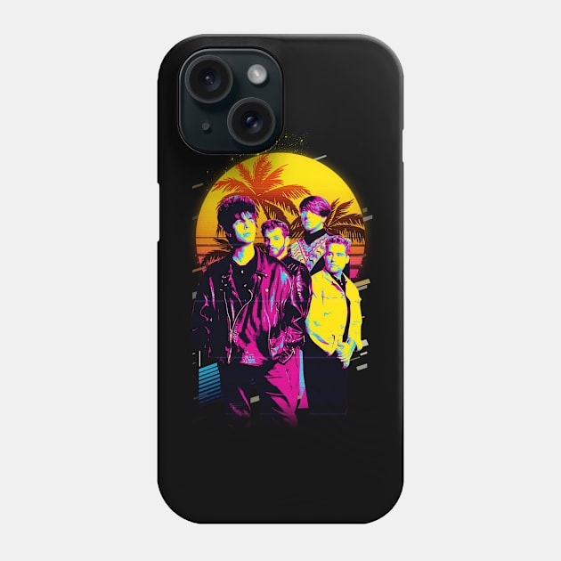 Echo And The Bunnymen Post-Punk Visions In Photographic Moments Phone Case by Super Face