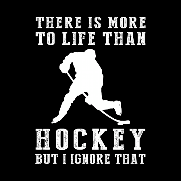 Hockey Ignorance T-Shirt by MKGift