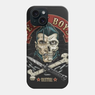 teddy boys head Phone Case