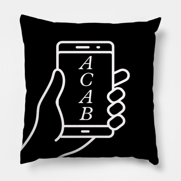 ACAB: Smartphone Pillow by gpam