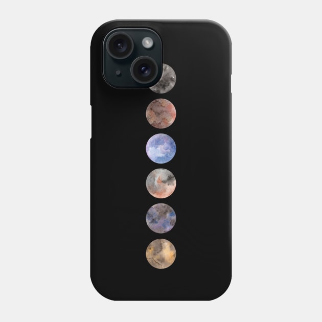 planets Phone Case by alenaganzhela