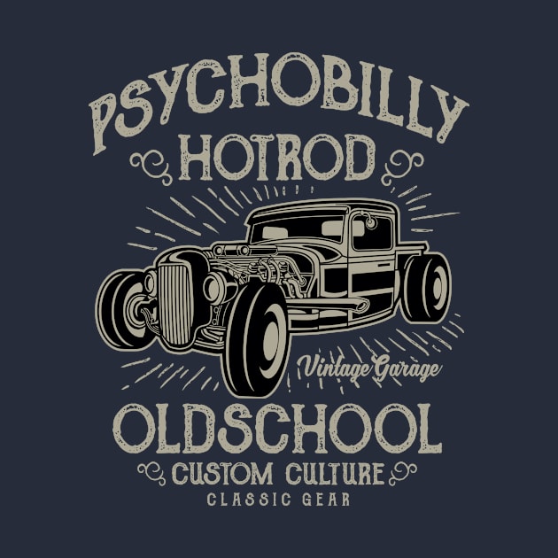 Psychobility Hot Rod by lionkingdesign