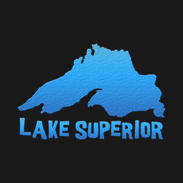 Great Lakes Lake Superior Outline by gorff