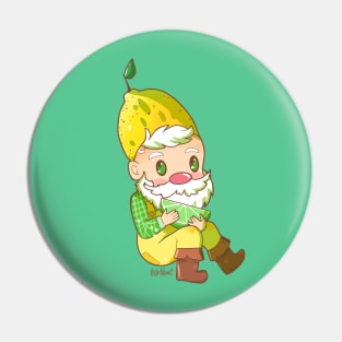 Lemon Gnome Pin