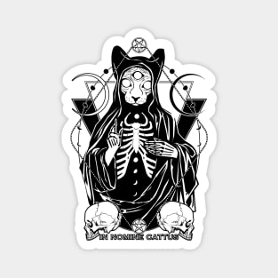 In Nomine Cattus - The Cat Priest Magnet